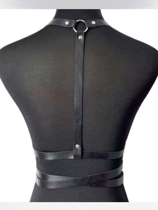 Full Body Black Harness Set New main image 9
